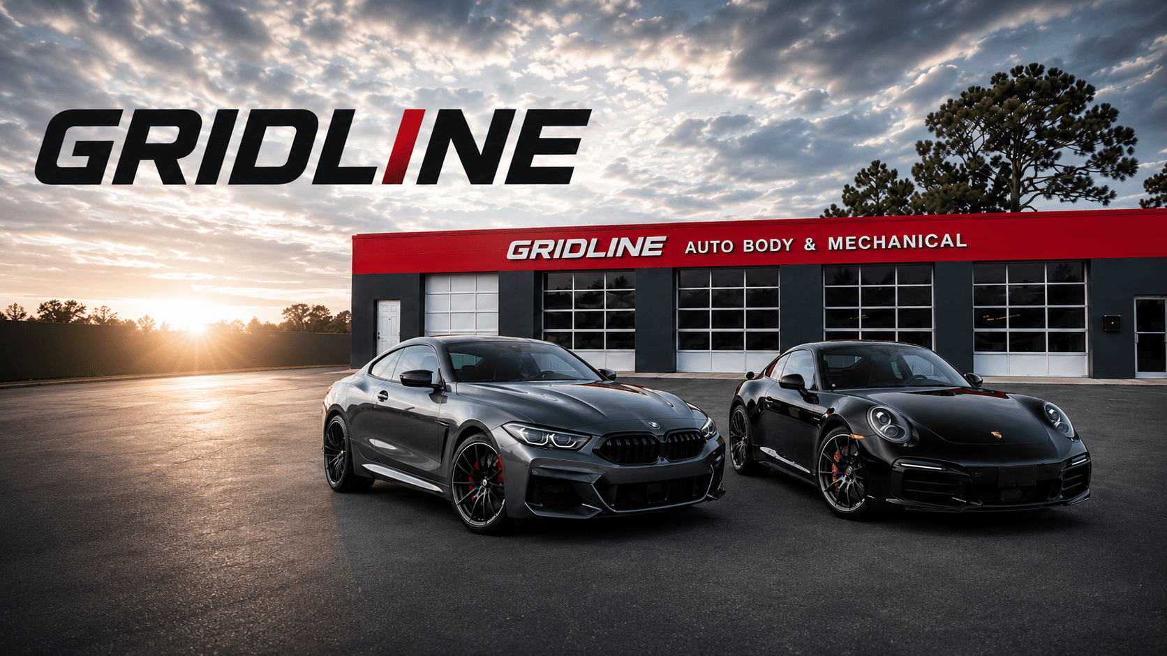 Gridline Auto auto body and mechanical repair facility